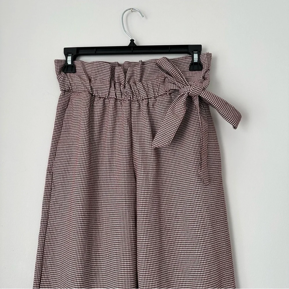 Zara Wide Leg Paper Bag Style Size XS - Picture 5 of 13